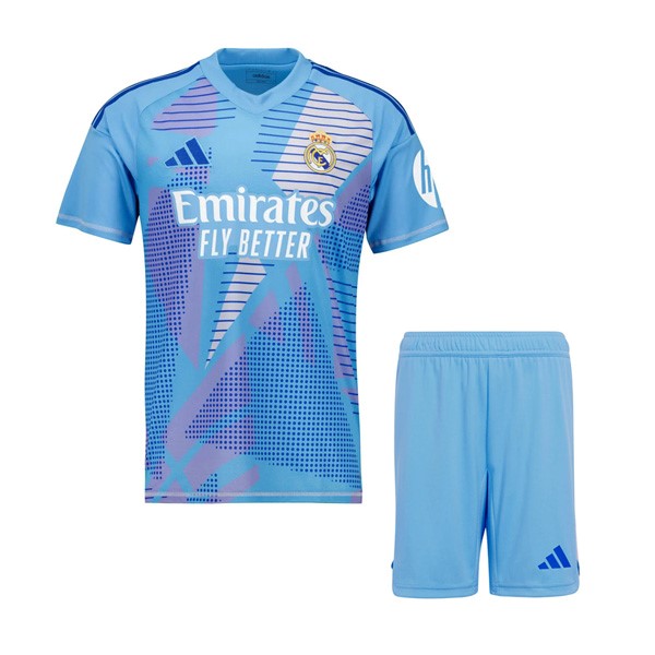 Camiseta Real Madrid Replica Primera Ropa Niño Portero 2024/25